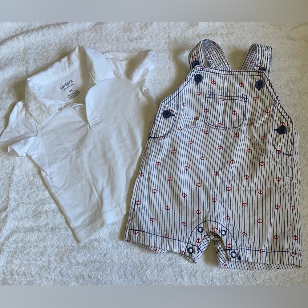 Carters Baby Anchor Outfit